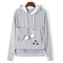 Load image into Gallery viewer, Cat Lovers Hoodie – Unisex Casual Cat Graphic Pullover