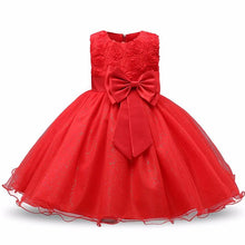Load image into Gallery viewer, Princess Flower Girl Dress Summer Tutu Wedding Birthday Party Dresses