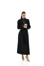 Load image into Gallery viewer, Aria Cashmere Blend Coat in Black