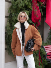 Load image into Gallery viewer, Genuine Shearling Lamb Leather Jacket
