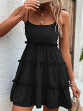 Load image into Gallery viewer, Elegant White Spaghetti Strap Dress Minimalist & Chic Summer Essential Unique Retro Dress