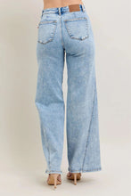 Load image into Gallery viewer, Judy Blue Full Size High Waist Wide Leg Jeans with Skewed Inseam