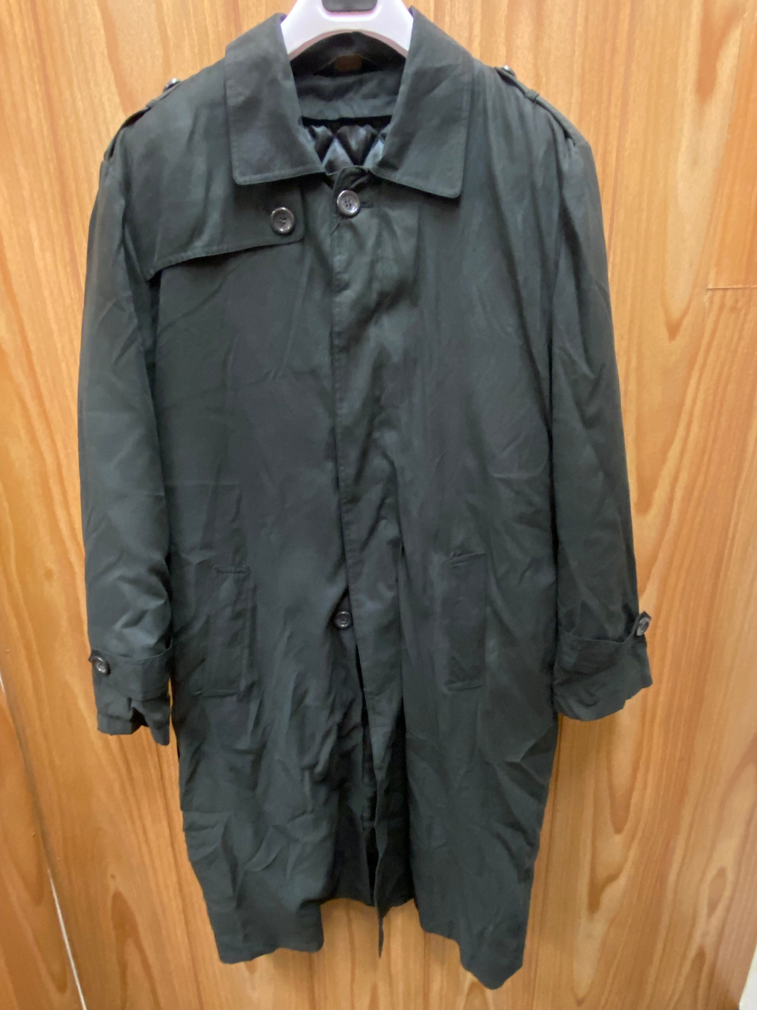 Fortini Tc48-2 Black Trenchcoat – Cc Suits