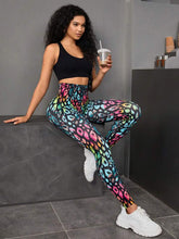 Load image into Gallery viewer, 🍑 Printed Seamless High-Waist Hip-Lift Yoga Leggings
