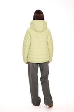 Load image into Gallery viewer, Reversible Demi-Season Jacket in Iris/Lemongrass