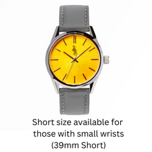 Load image into Gallery viewer, Yellow Sunburst Watch