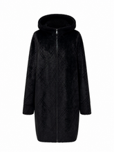 Load image into Gallery viewer, ⇆ Reversible Faux Fur & Suede Coat