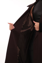 Load image into Gallery viewer, Miru Trench Coat in Chocolate