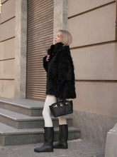 Load image into Gallery viewer, Genuine Tigrado Curly Shearling Coat