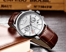 Load image into Gallery viewer, Men's Waterproof Watch With Chronometers Day View Sport Analog Watches Excellent Look Perfect Gift For Him