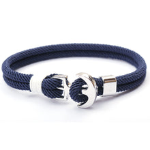 Load image into Gallery viewer, Amazing Multilayer Anchor Bracelets Charm Survival Rope Chain Fashion Jewelry Bracelet Men For Women Best Gift