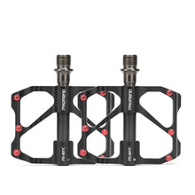 Load image into Gallery viewer, Titanium Bicycle Pedal Titanium Shaft Carbon Tube Bicycle Pedal Mountain Bike 3 Palin Pedal Road Bike Riding Pedal Bicycle Platform Pedals Bicycle Pedal Titanium Shaft Carbon Tube Bicycle Pedal Mountain Bike Pedal Road Bike Riding Pedal