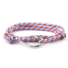 Load image into Gallery viewer, Fashion Hot Multilayer Rope Bracelet hope Anchor Sailor Anchor Bracelets For Men and Women Best Gift Hook Bracelet