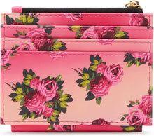 Load image into Gallery viewer, Betsey Johnson Leopard Floral Bifold Wallet