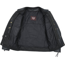 Load image into Gallery viewer, Raider Men's Motorcycle Leather Jacket