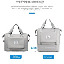 Load image into Gallery viewer, Folding Travel Bags For Backpack Handbag Sholder Bag Gym Fitness Weekender Overnight Women