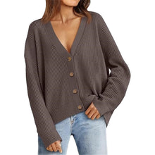 Load image into Gallery viewer, Women’s Lightweight Button Cardigan