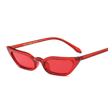 Load image into Gallery viewer, New Women Cateye Vintage Small Sunglasses Brand Designer Retro Female Lady Eyeglass Cat Eye In Vintage Old Style