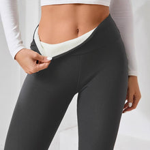 Load image into Gallery viewer, Fleece-Lined Thick Cashmere Winter Leggings