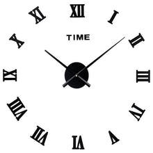 Load image into Gallery viewer, 3D Big Acrylic Mirror Wall Clock Quartz Watch Still Life Clocks Frameless Wall Clock 3D Surface Mirror Wall Clock Modern Design Large Mute Wall Watches Stickers for Living Room Bedroom Home Decorations Modern Home Decoration Living Room Stickers
