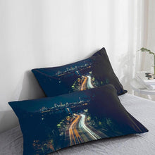 Load image into Gallery viewer, 3D HD Pillow Cover City Landscape Rise Building Home Decorative Pillow Cases Cotton Linen Square Cushion Covers For Sofa Couch