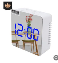Load image into Gallery viewer, 3D Large LED Digital Wall Clock Date Time Celsius Nightlight Display Table Desktop Clocks 3D Digital Alarm Clock Modern Design LED Wall Desk Clocks 12/24H Time /Date/ Temperature Display Nightlight /Brightness Adjustable/ Alarm Clock For Living Room