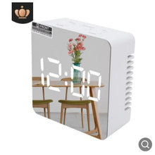 Load image into Gallery viewer, 3D Large LED Digital Wall Clock Date Time Celsius Nightlight Display Table Desktop Clocks 3D Digital Alarm Clock Modern Design LED Wall Desk Clocks 12/24H Time /Date/ Temperature Display Nightlight /Brightness Adjustable/ Alarm Clock For Living Room