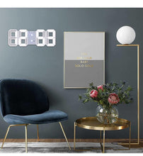 Load image into Gallery viewer, 3D Large LED Digital Wall Clock Date Time Celsius Nightlight Display Table Desktop Clocks 3D Digital Alarm Clock Modern Design LED Wall Desk Clocks 12/24H Time /Date/ Temperature Display Nightlight /Brightness Adjustable/ Alarm Clock For Living Room
