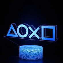 Load image into Gallery viewer, 3D LED RGB Gamer Light