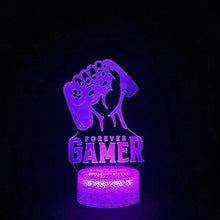 Load image into Gallery viewer, 3D LED RGB Gamer Light