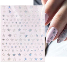 Load image into Gallery viewer, 3D Nails Sticker Spring Cartoon Animals Flowers Leaves Self Adhesive Decals Sliders Nail Art Accessories Decoration Decal Self-Adhesive 3D Wave Design Decoration for Women Girls Tape Nail Art Stickers Decal Decoration