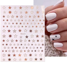 Load image into Gallery viewer, 3D Nails Sticker Spring Cartoon Animals Flowers Leaves Self Adhesive Decals Sliders Nail Art Accessories Decoration Decal Self-Adhesive 3D Wave Design Decoration for Women Girls Tape Nail Art Stickers Decal Decoration