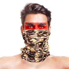 Load image into Gallery viewer, 3D Scarf Uniesx Men Women Bandanas Polyester Breathable Windproof Anti UV Neck Cover Camping Hiking Climbing Face Mask Headband Windproof Head Scarves Neck Warmer Cycling Camping Hiking Men Women Fashion Magic Scarves Turban Outdoor Headband Bandanas