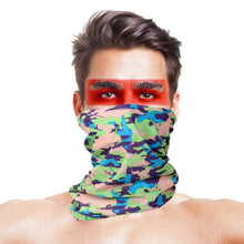 Load image into Gallery viewer, 3D Scarf Uniesx Men Women Bandanas Polyester Breathable Windproof Anti UV Neck Cover Camping Hiking Climbing Face Mask Headband Windproof Head Scarves Neck Warmer Cycling Camping Hiking Men Women Fashion Magic Scarves Turban Outdoor Headband Bandanas