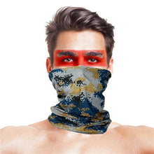 Load image into Gallery viewer, 3D Scarf Uniesx Men Women Bandanas Polyester Breathable Windproof Anti UV Neck Cover Camping Hiking Climbing Face Mask Headband Windproof Head Scarves Neck Warmer Cycling Camping Hiking Men Women Fashion Magic Scarves Turban Outdoor Headband Bandanas
