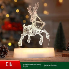 Load image into Gallery viewer, MANDOTOS Christmas 3D LED Acrylic Night Light Ornament Festive Holiday Decor Gift Idea For Kids