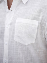 Load image into Gallery viewer, Mens Short-sleeve Cotton Shirt With A Pocket