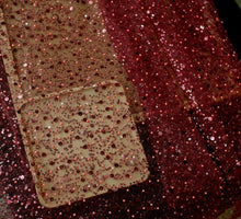 Load image into Gallery viewer, Sequined Pear Dress Embroidery Lace Asymmetric Single Sleeve Dress