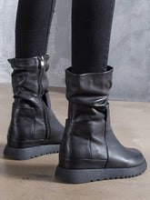 Load image into Gallery viewer, Leisure Fashion Solid Leather Martin Boots