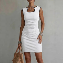 Load image into Gallery viewer, Women's Solid Color Sleeveless Knit Midi Dress – Casual One-Piece