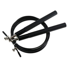 Load image into Gallery viewer, 3m High Speed Aerobic Steel Wire Skipping Rope Aluminum Handle Steel Wire Jump Rope Ball Bearing Skipping Rope With Aluminium Alloy Handle And Ball Bearing Tangle-Free Exercise Rope For Fat Burning Exercises Training Fitness