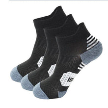 Load image into Gallery viewer, 3Pair Professional Fitness Sports Socks Towel Bottom Non-Slip Running Socks Men Women Short Quick-Drying Basketball Training Sox