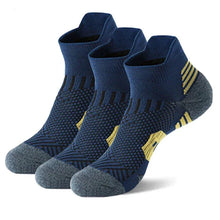 Load image into Gallery viewer, 3Pair Professional Fitness Sports Socks Towel Bottom Non-Slip Running Socks Men Women Short Quick-Drying Basketball Training Sox