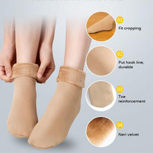 Load image into Gallery viewer, 3Pairs Female Winter Warm Thicken Thermal Soft Casual Solid Color Socks Wool Cashmere Home Snow Boots Velvet Home Floor Sock For Women