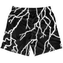 Load image into Gallery viewer, Lightning Strike - Shorts - Black