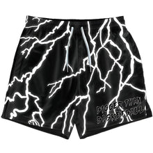 Load image into Gallery viewer, Lightning Strike - Shorts - Black