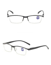 Load image into Gallery viewer, BrightVision 4-Pack Spring Hinge Anti-Blue Light Readers - Stylish Protection for Your Eyes