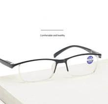 Load image into Gallery viewer, BrightVision 4-Pack Spring Hinge Anti-Blue Light Readers - Stylish Protection for Your Eyes