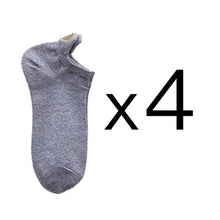 Load image into Gallery viewer, 4 Pairs Fashion Socks New Spring Cotton Non-Slip No-Show Boat Socks Novelty Girls Cute Heart Embroidery Casual Funny Ankle Socks Pack For Women