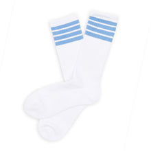 Load image into Gallery viewer, 4 Stripe Casual Crew Socks 2-Pack